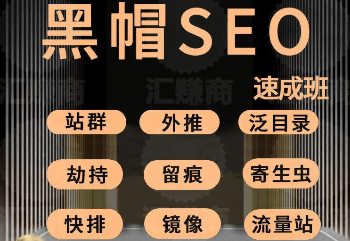 黑帽seo技术的几种方法