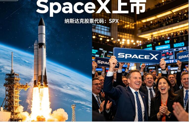 6月12日spacex正式上市，一万多亿市值值吗